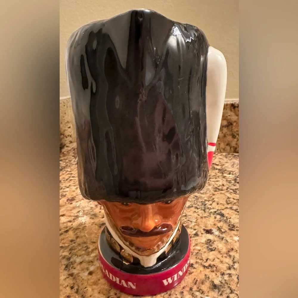 Windsor Royal Guardsman Canadian Whiskey Pitcher approx 8.5 inches tall